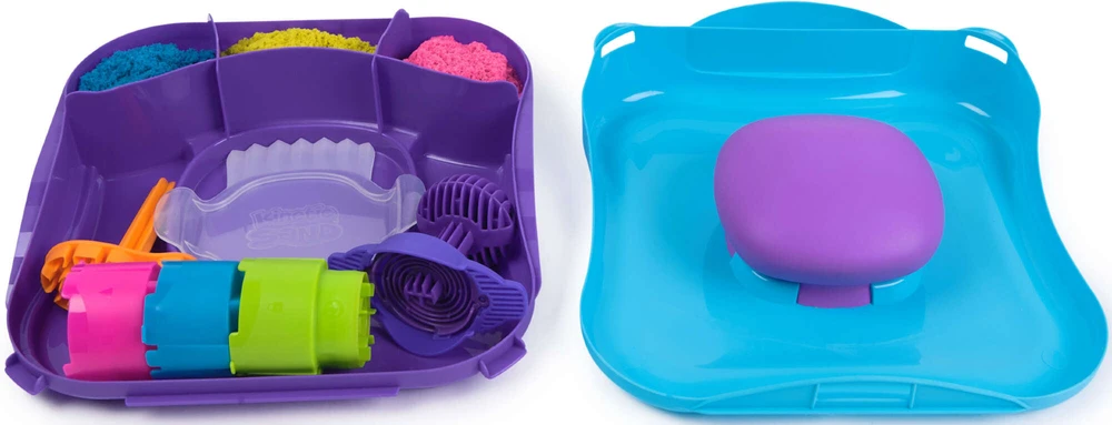 Kinetic Sand KINETINIS SMĖLIS Rinkinys „SquishMotion“