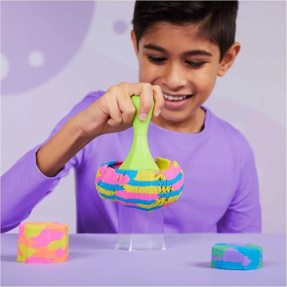 Spin Master KINETIC SAND Kinetinio smėlio rinkinys „Formuok ir kurk“