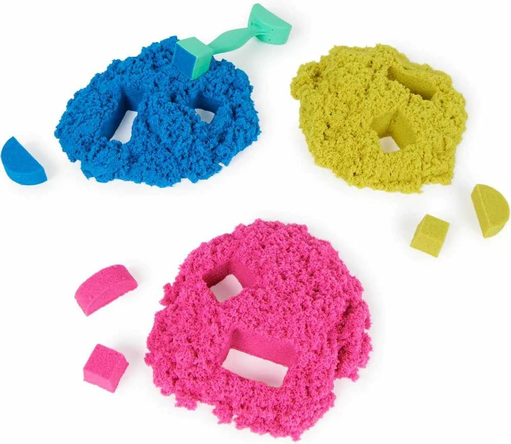 Spin Master KINETIC SAND Kinetinio smėlio rinkinys „Formuok ir kurk“