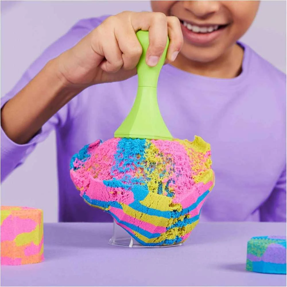 Spin Master KINETIC SAND Kinetinio smėlio rinkinys „Formuok ir kurk“