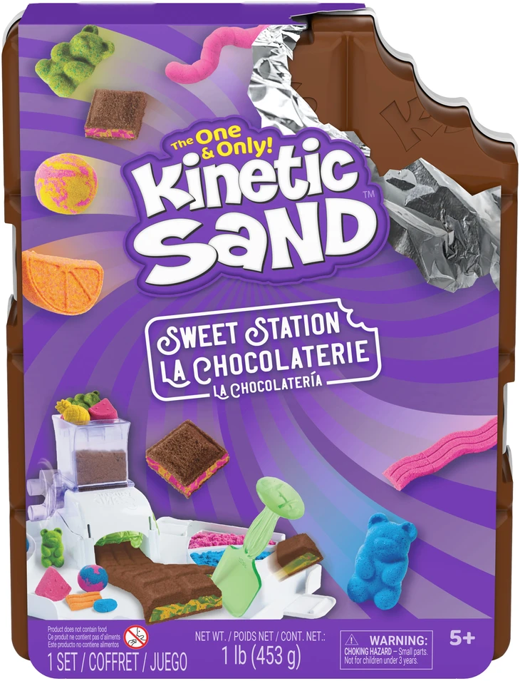 Kinetic Sand Spin Master SPIN kinetinis smėlis skanėstai 6075652