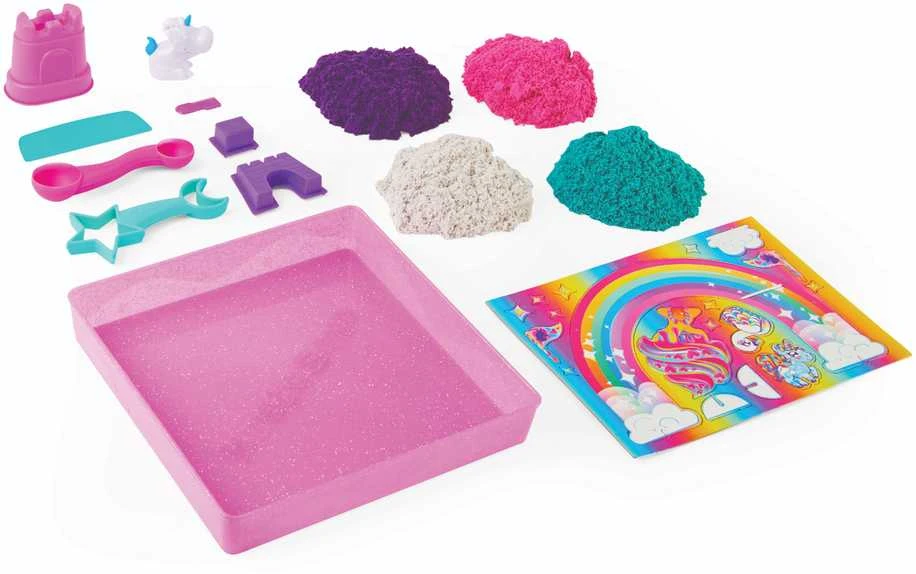 Spin Master KINETINIS SMĖLIS VIENRAGIS VIENRAGIS VIENRAGIS KARALYSTĖ GLOSSY 907G
