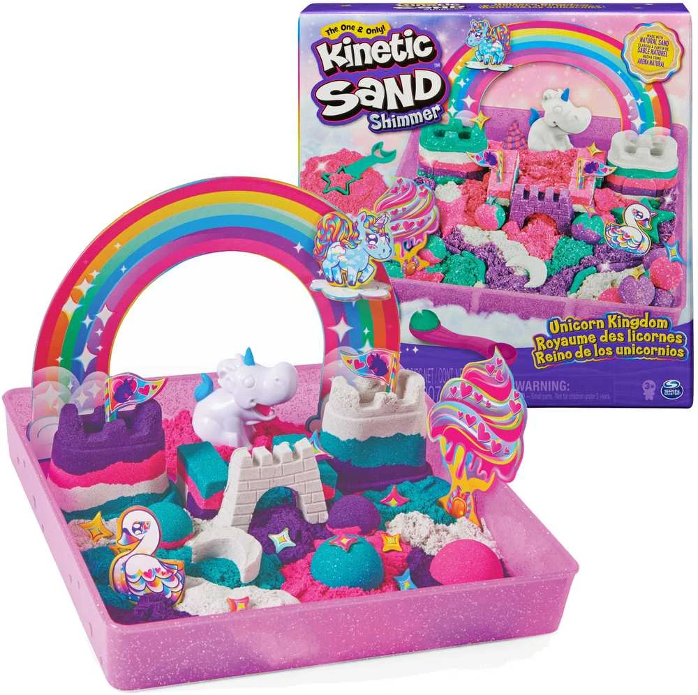 Spin Master KINETINIS SMĖLIS VIENRAGIS VIENRAGIS VIENRAGIS KARALYSTĖ GLOSSY 907G