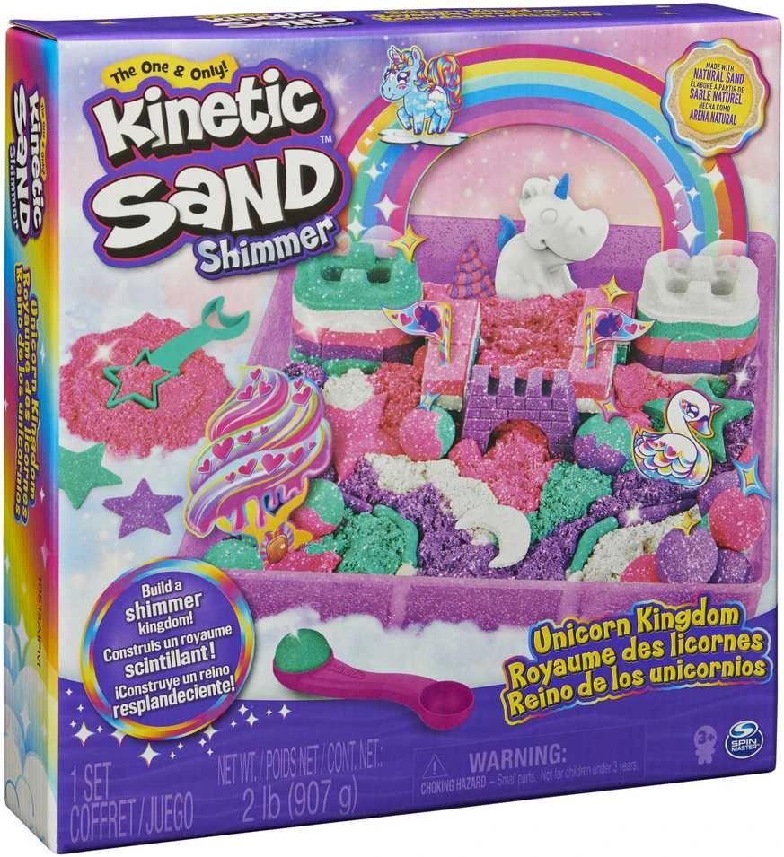 Spin Master KINETINIS SMĖLIS VIENRAGIS VIENRAGIS VIENRAGIS KARALYSTĖ GLOSSY 907G