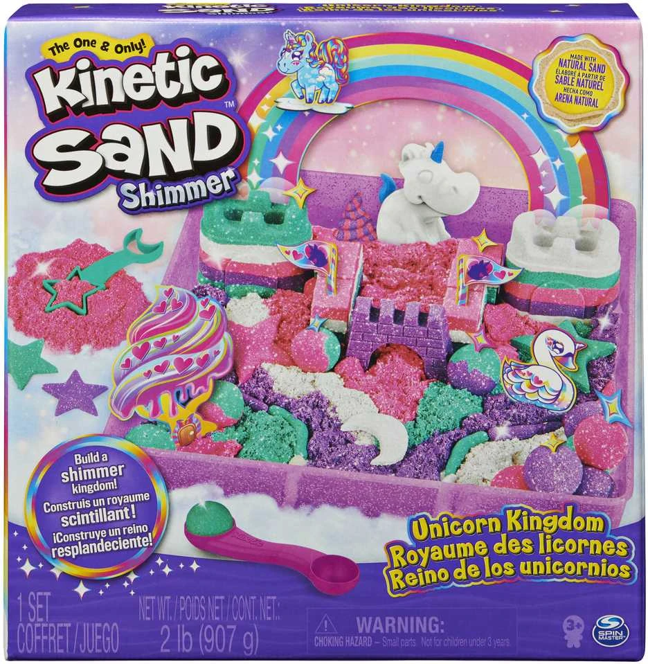 Spin Master KINETINIS SMĖLIS VIENRAGIS VIENRAGIS VIENRAGIS KARALYSTĖ GLOSSY 907G