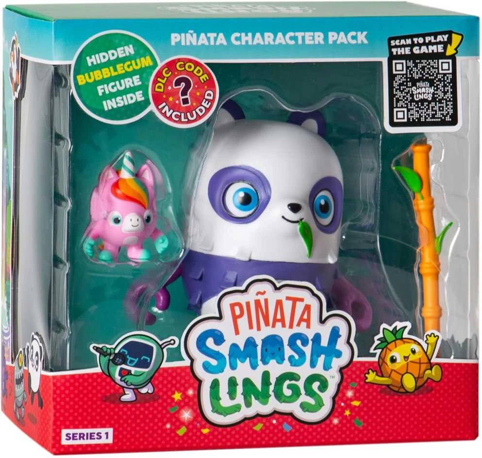 Pinata rinkinys SmashLings Pinata Panda Sana + 2 figūrėlės