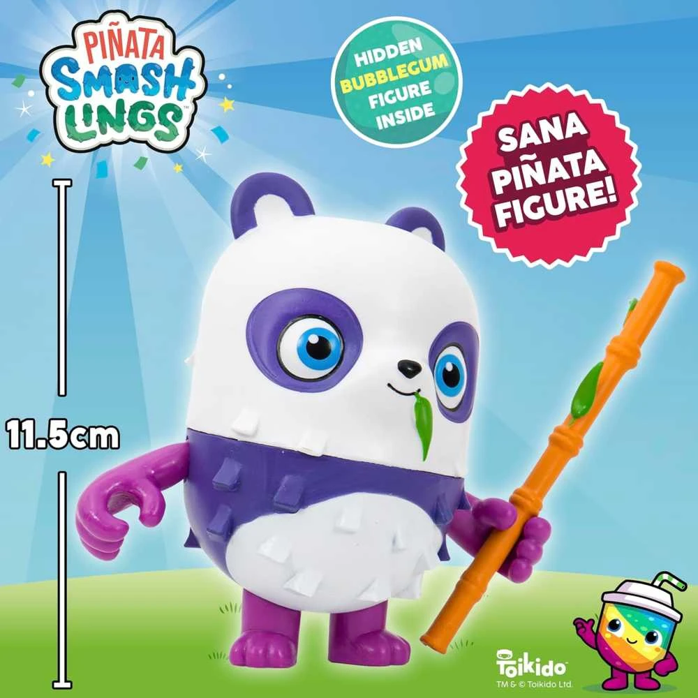 Pinata rinkinys SmashLings Pinata Panda Sana + 2 figūrėlės