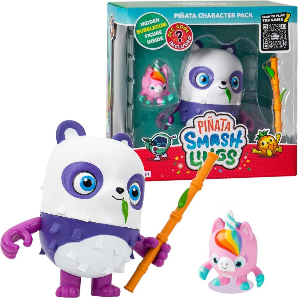 Pinata rinkinys SmashLings Pinata Panda Sana + 2 figūrėlės