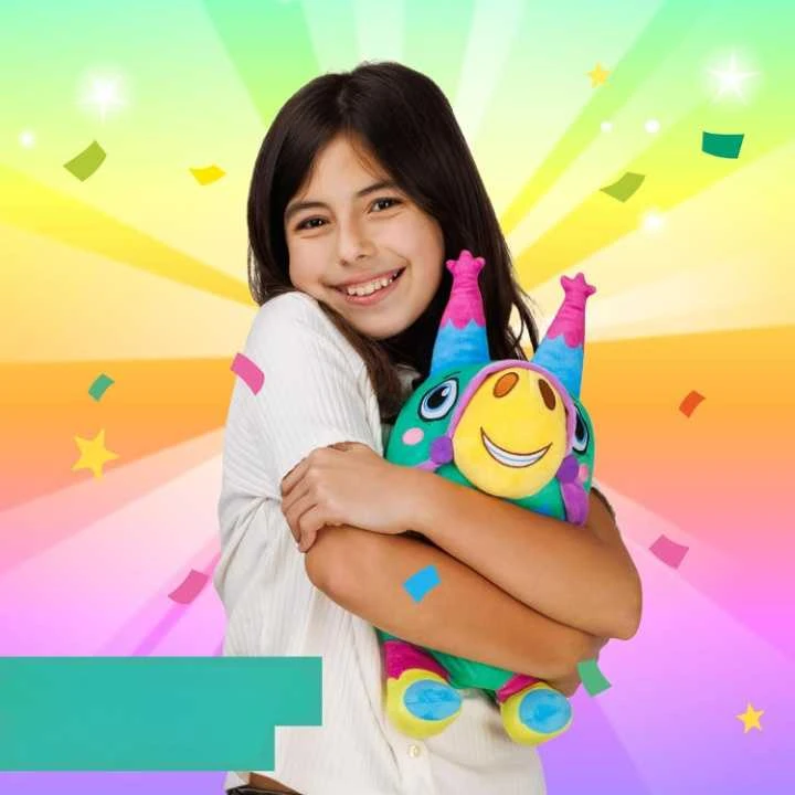 Almarina Pinata Smash Lings Buddies pliušinis žaislas Dazzle minkštas pliušinis žaislas spalvinga Pinata 30 cm