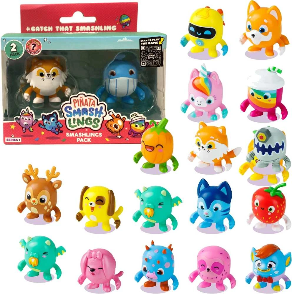 Pinata SmashLings rinkinys 2 atsitiktiniai Smashlings paketai