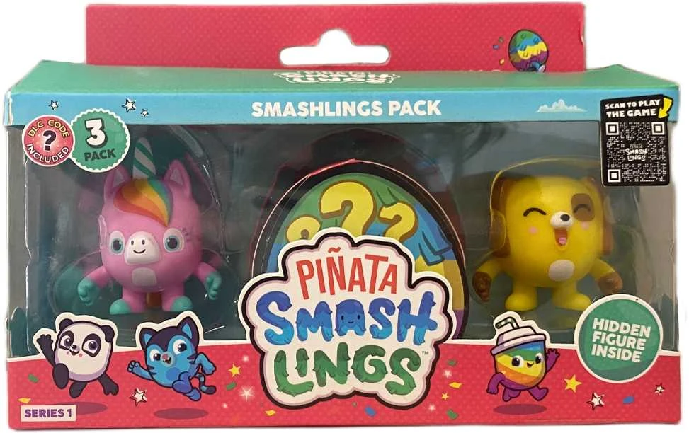 Almarina Pinata SmashLings rinkinys, 3 atsitiktiniai Smashlings rinkiniai