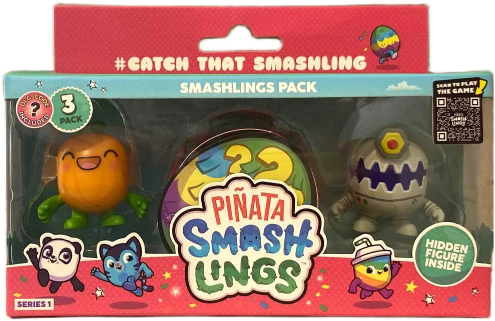 Almarina Pinata SmashLings rinkinys, 3 atsitiktiniai Smashlings rinkiniai