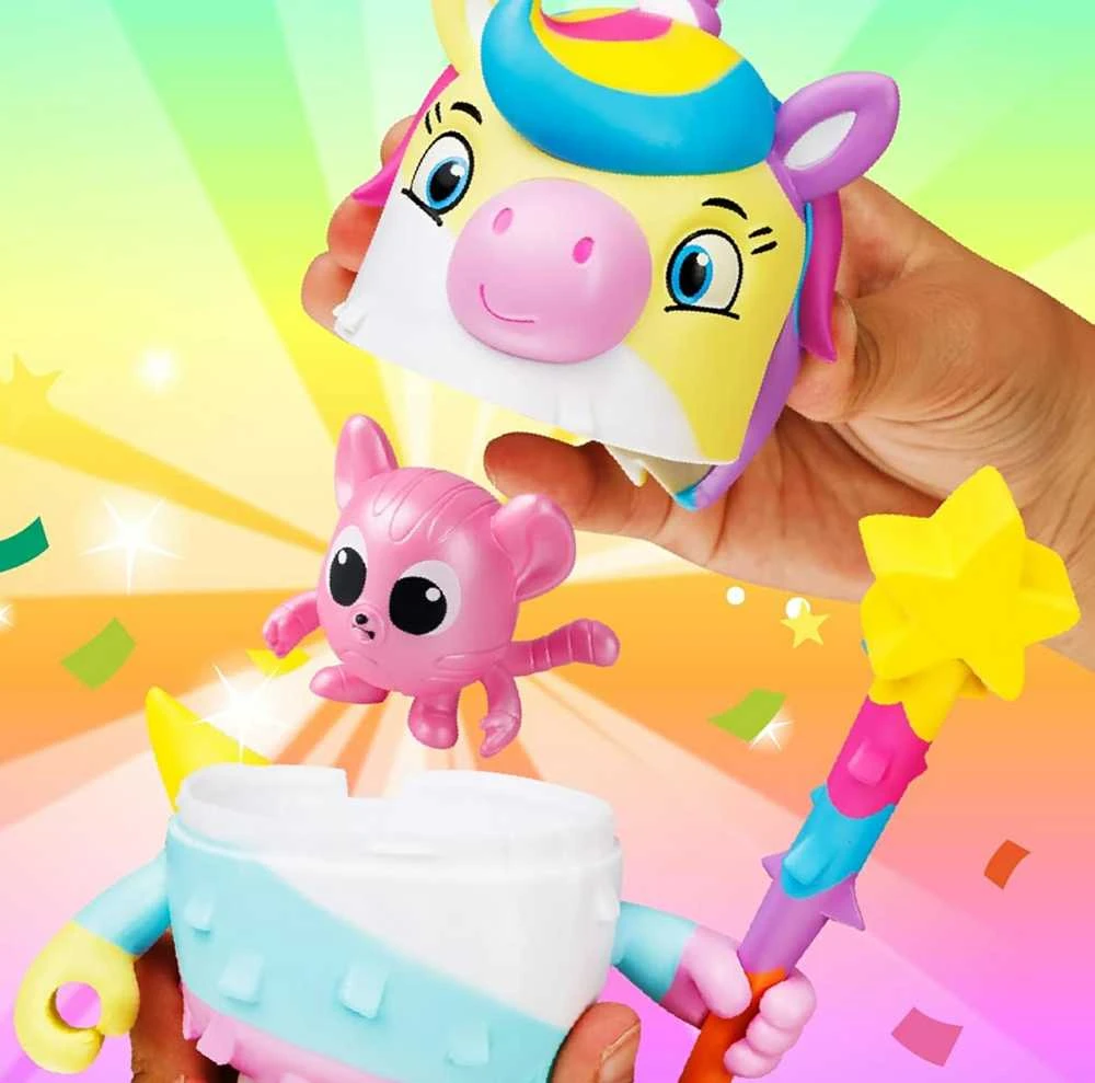 Pinjatos rinkinys „SmashLings Pinata Unicorn Luna“ + 2 figūrėlės