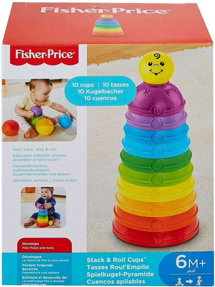 FISHER PRICE piramidė
