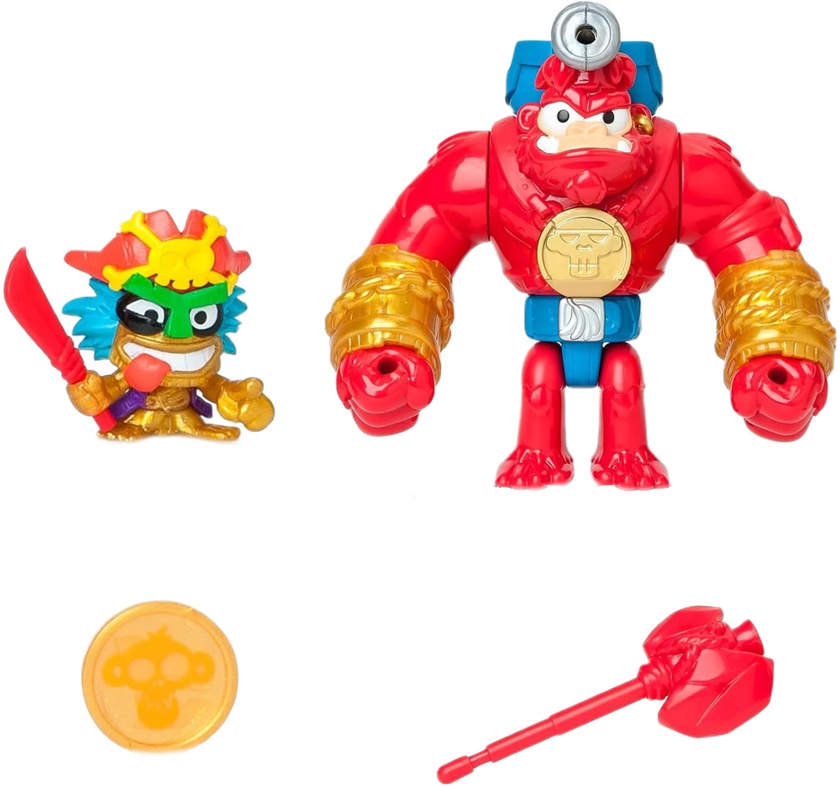 ORBICO Piratix Adventure World Rinkinys su figurką i akcesoriami Crazy Jungle Gorilla Bros Boom Ben