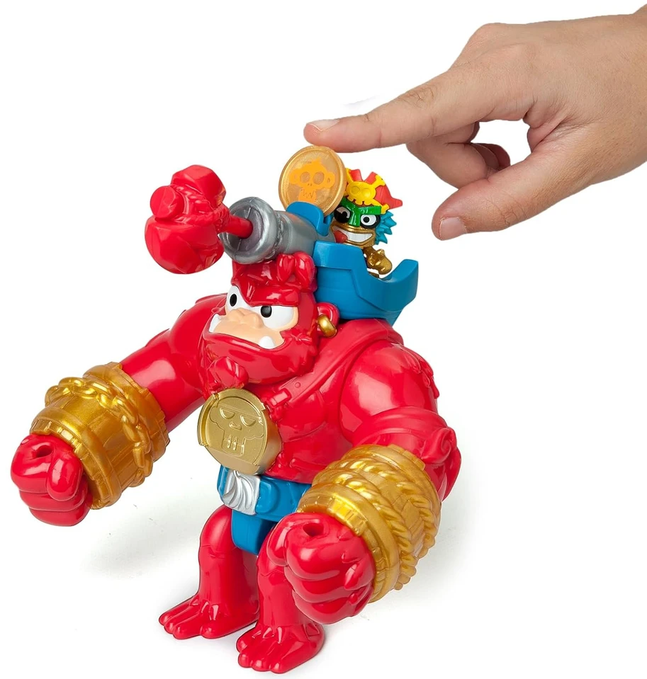 ORBICO Piratix Adventure World Rinkinys su figurką i akcesoriami Crazy Jungle Gorilla Bros Boom Ben