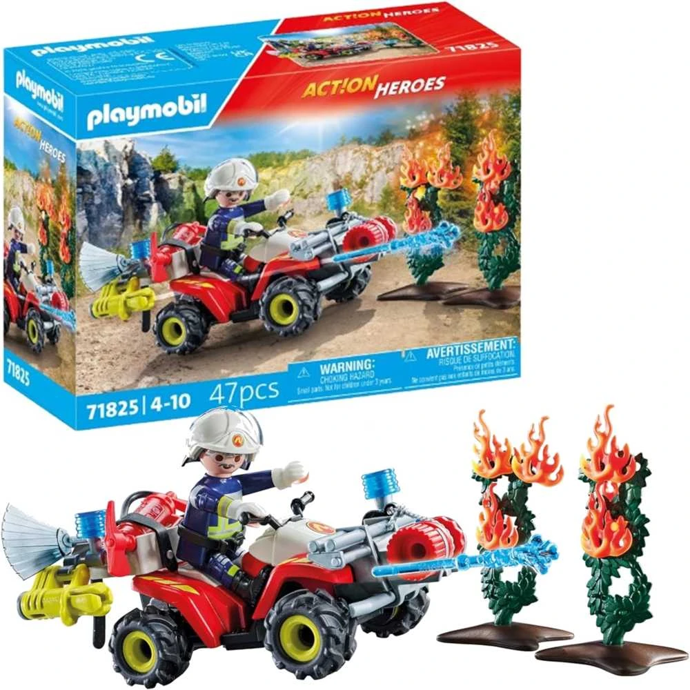 „Playmobil Action Heroes“ 71825 Ugniagesių keturratis veiksme