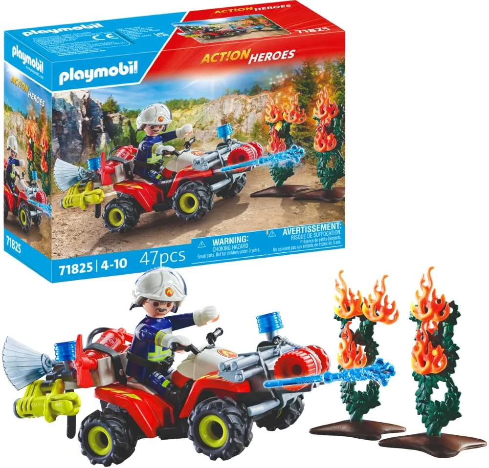 „Playmobil Action Heroes“ 71825 Ugniagesių keturratis veiksme