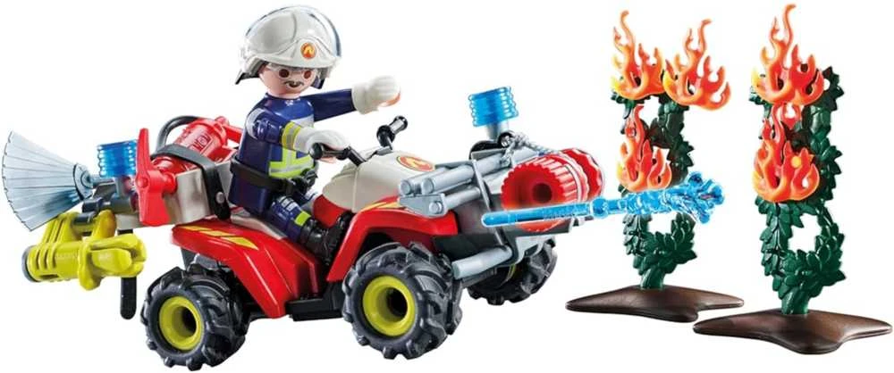 „Playmobil Action Heroes“ 71825 Ugniagesių keturratis veiksme