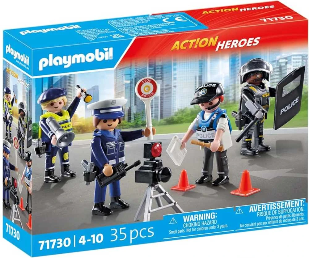 „Playmobil Action Heroes“ 71730 Rinkinys policijos figūrėlės