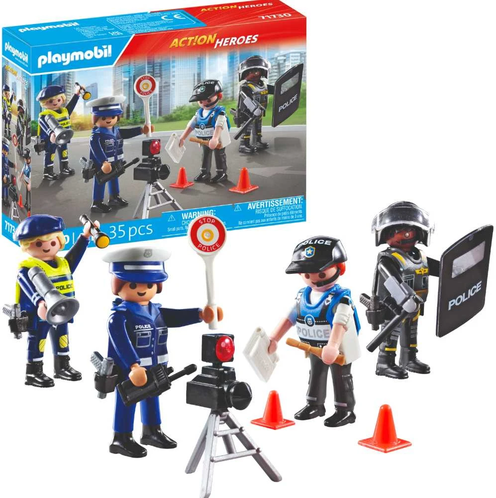 „Playmobil Action Heroes“ 71730 Rinkinys policijos figūrėlės