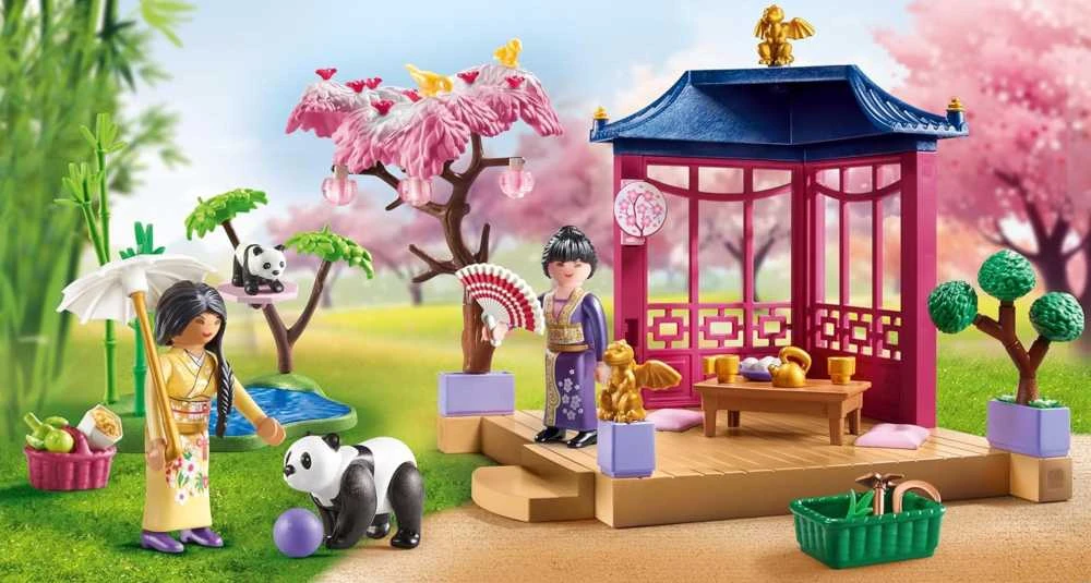 Playmobil Mano gyvenimas 71762 Azijos sodas su panda