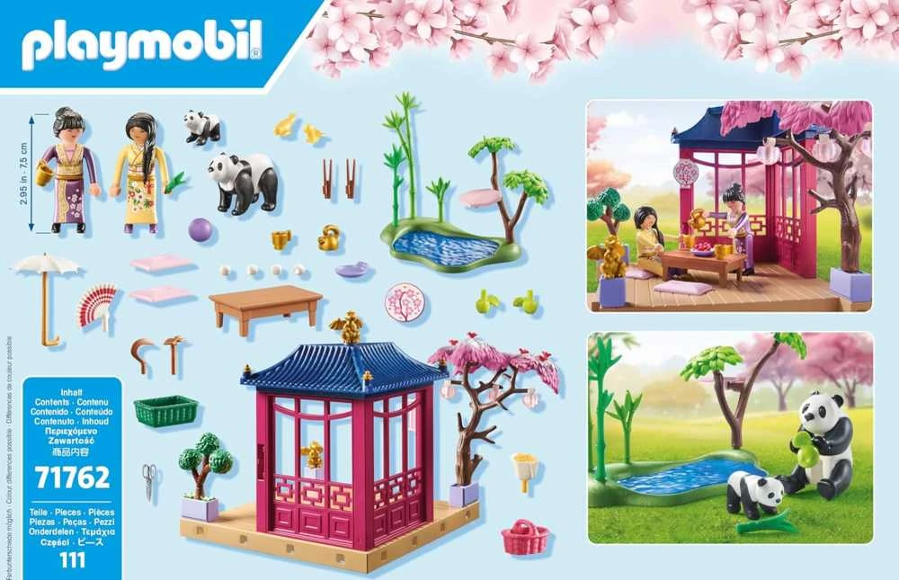 Playmobil Mano gyvenimas 71762 Azijos sodas su panda