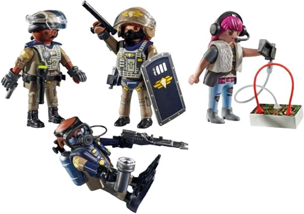 PLAYMOBIL CITY ACTION Specialiųjų pajėgų komanda 71146