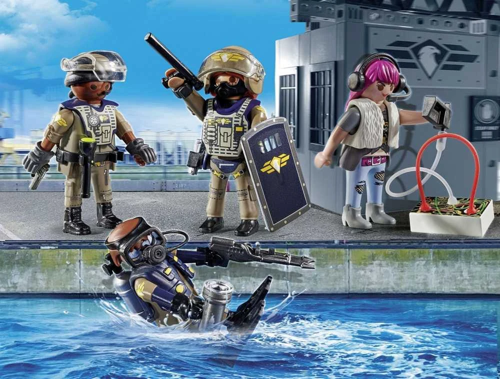 PLAYMOBIL CITY ACTION Specialiųjų pajėgų komanda 71146