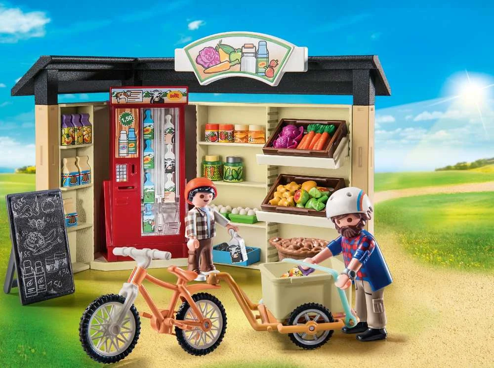 PLAYMOBIL 24 valandas veikianti ūkio parduotuvė 71250