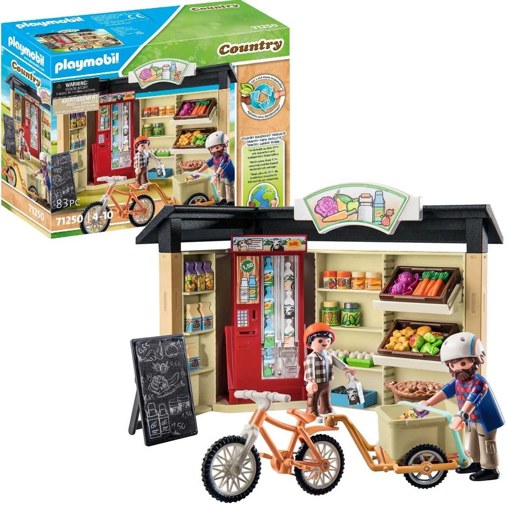 PLAYMOBIL 24 valandas veikianti ūkio parduotuvė 71250