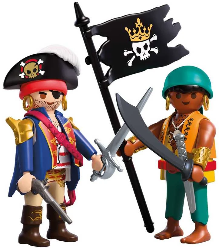 PLAYMOBIL Dvigubos pakuotės piratai 72024