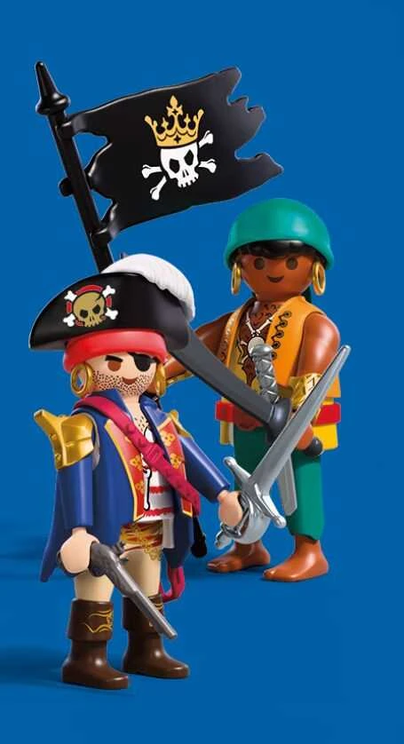 PLAYMOBIL Dvigubos pakuotės piratai 72024
