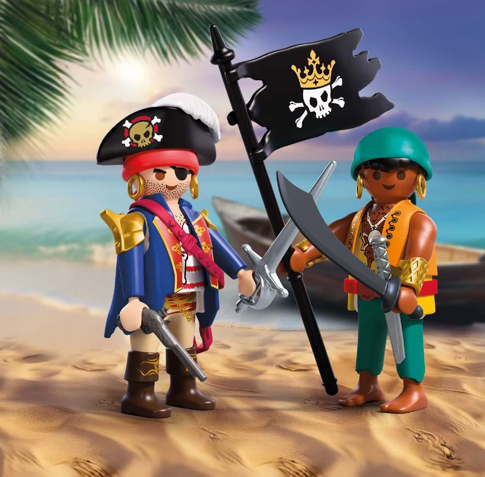 PLAYMOBIL Dvigubos pakuotės piratai 72024