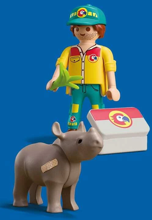 Konstruktorius Playmobil Ranger with Rhino 72025