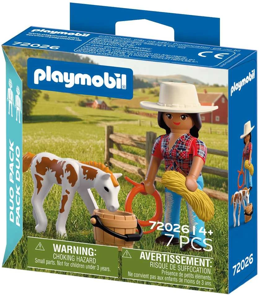 PLAYMOBIL DuoPack Horseback Rider 72026