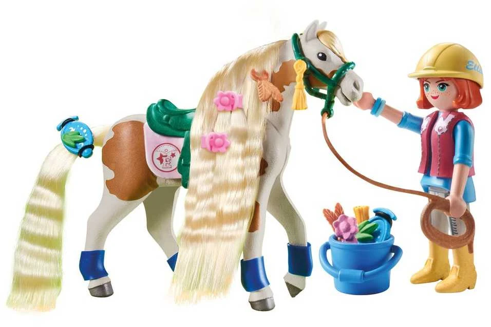 Playmobil Krioklio žirgai 71639 Ellie su koniem