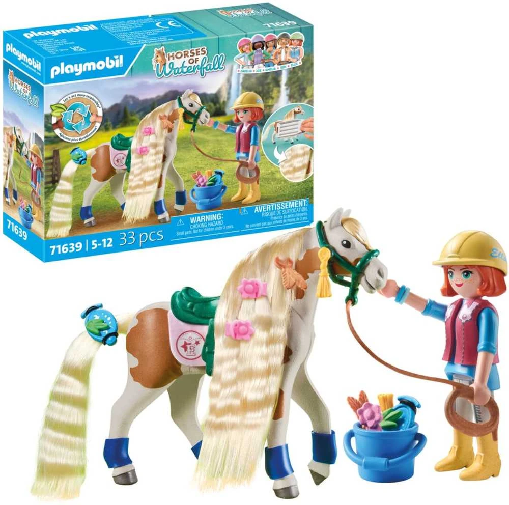 Playmobil Krioklio žirgai 71639 Ellie su koniem