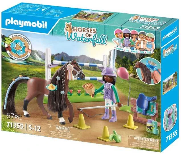 PLAYMOBIL WORLD OF HORSES Konkūro arena su Zoe ir Blaze 71355