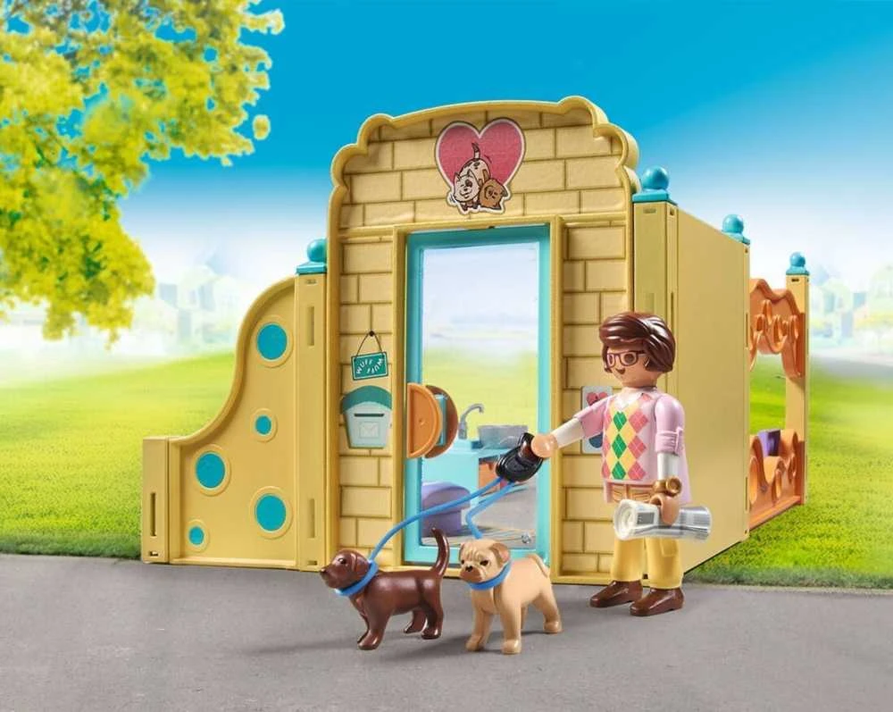 Playmobil My Life 71743 šuniukų namai