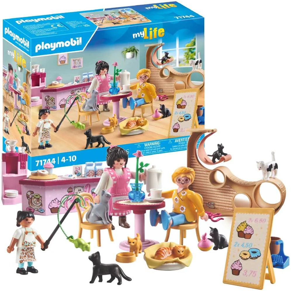 Playmobil My Life 71744 Cat Cafe