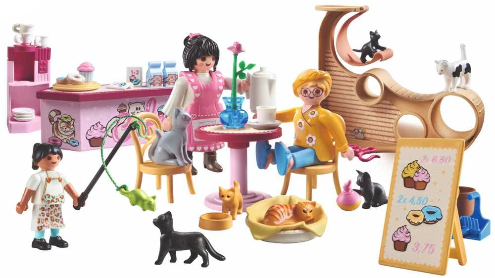 Playmobil My Life 71744 Cat Cafe