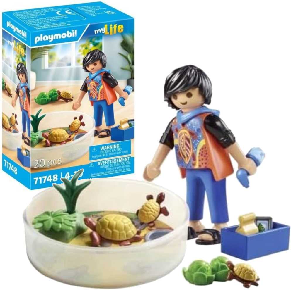 Playmobil My Life 71748 Terariumas su vėžliais