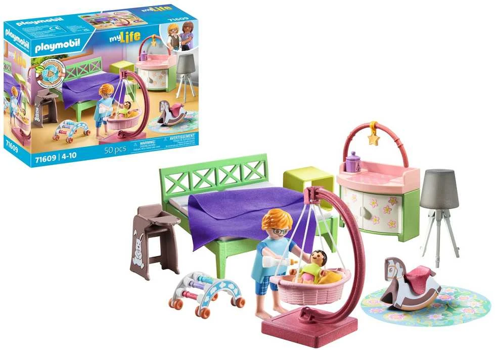 Playmobil My Life 71609 Miegamasis su vaikams žaidimų kampeliu