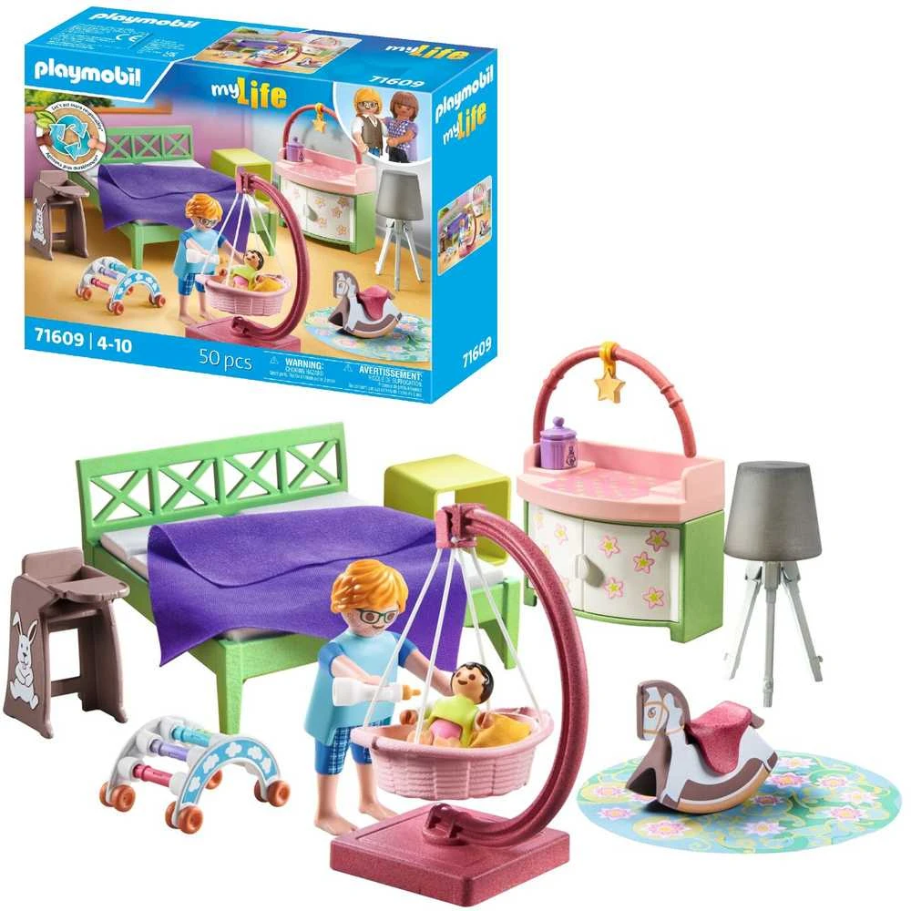 Playmobil My Life 71609 Miegamasis su vaikams žaidimų kampeliu