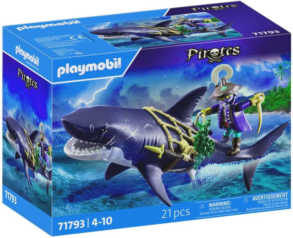 Playmobil Pirates 71793 Milžiniškas ryklio piratas