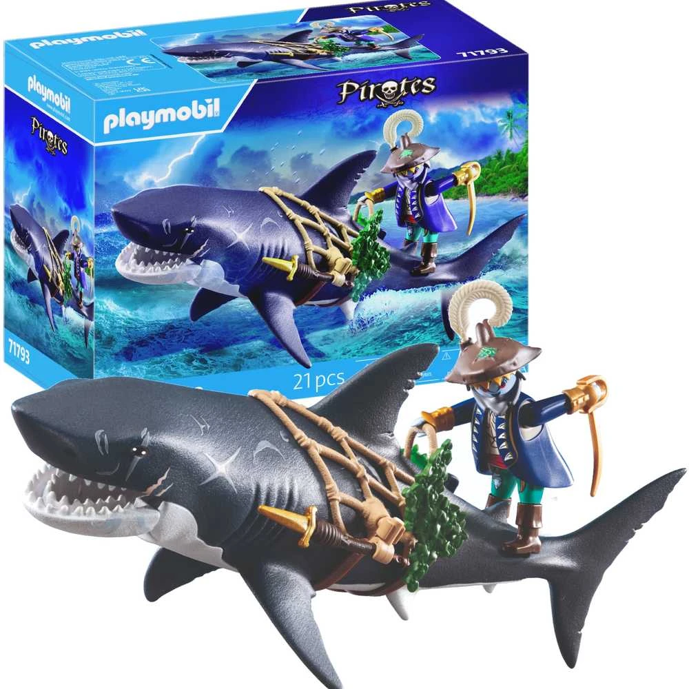 Playmobil Pirates 71793 Milžiniškas ryklio piratas