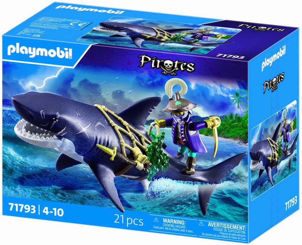 Playmobil Pirates 71793 Milžiniškas ryklio piratas