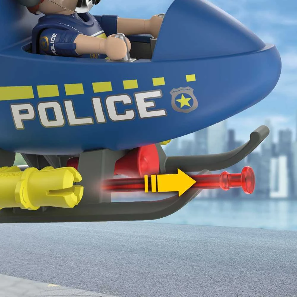 Konstruktorius Playmobil Police Helicopter (72080)