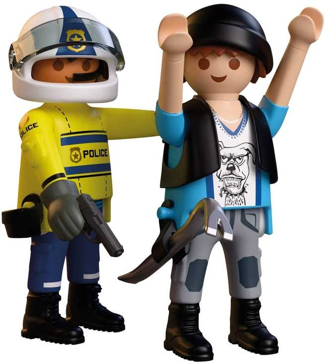 Konstruktorius Playmobil Motorcycle Chase (72079)